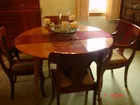 table & chairs w/ cherry set