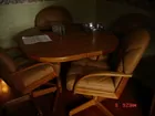 Oak top breakfast set