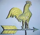 Rooster Weathervane in Superb Surface