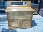 Oak side board 