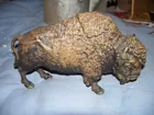 Wonderful metal Buffalo inkwell