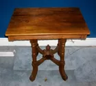 Lyn Liechty Auctions  Antique wood stand/table