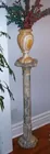 Lyn Liechty Auctions Marble Stand & Onyx Vase