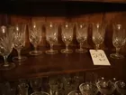 GORHAM GLASSES DIAMOND CUT-LEAD CRYSTAL 