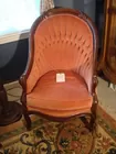 WALNUT VICTORIAN PARLOR CHAIR
