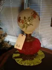 GONE WITH THE WIND LAMP-RED BOTTOM-WHITE