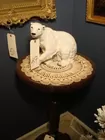 ROYAL DUX WHITE PORCELAIN BEAR
