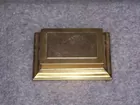 Brass stamp box