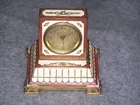 Enamel desk clock 