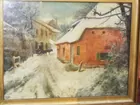 Oil on canvas by CI Kaufman 1906 