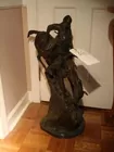 BRONZE INDIAN RIDER BY F. REMINGTON- 28