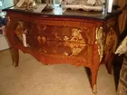 FRENCH CHEST WITH INLAID-BOW FRONT