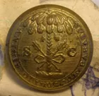 SC Confederate Uniform Button
