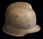 WWII NAZI FIRE HELMET WITH LINER