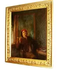 OIL ON CANVAS SIGNED W.HENDRICKS 