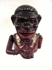  CIRCA 1910 JOLLY NIGGER MECHANICAL BANK  