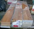 8 packages of wood flooring