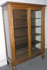 Flat Glass China Cabinet