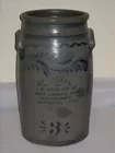 Patriot, Ind. stoneware churn