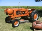WD 45 Allis Chalmers dual fuel tractor