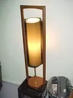 Danish Modern Teakwood Lamp