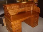 Oak Roll Top Desk