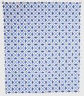Blue & White Drunkards Path Quilt