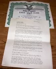 1954 Eagle Scout Certificate