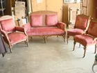 4 Pcs WALNUT PARLOUR SET
