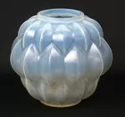 RENE LALIQUE Art Deco Opalescent Vase