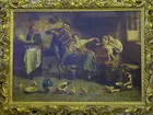 Lg. Oil on Canvas sgd. E. Zampighi