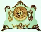 F.KROEBER MANTEL CLOCK PAT.OCT.9,1894  