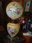 Large Larkin Gone With The Wind Lamp