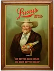 Luxus Beer Reverse On Glass