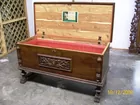 Cedar Blanket Chest w/