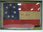 1870s 5th Alabama Confederate Reunion Flag