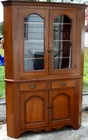 1880's Corner Cupboard