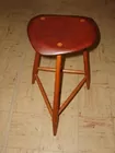 Wharton Esherick Cherry/Birch Stool
