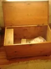 INSIDE OF BLANKET CHEST