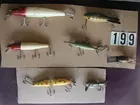 Plenty of Glass Eyed and Wooden Lures