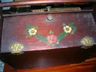 PA Dutch folk art painted sewing box