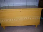 grained blanket chest