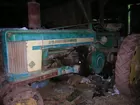JD # 50 tractor on steel