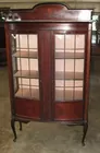 Mahogany QA china cabinet
