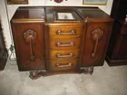 MATCHING pair of Oak sideboards