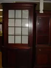 7 1/2 ft. Glass-Door Corner Cabinet