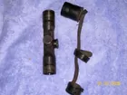 WWII Scope w/ Leather Covers
