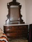Eastlake marble top dresser