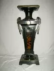 N.Y. City ebonized pedestal ca. 1870