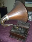 Edison Symphony Phonograph  & Cylinders